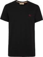 Burberry Equestrian Knight Logo T-shirt - Black