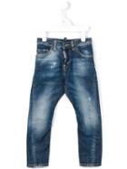 Dsquared2 Kids 'kenny Twist' Jens, Toddler Boy's, Size: 4 Yrs, Blue