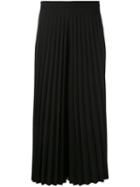 Blugirl - Pleated Cropped Trousers - Women - Polyester/spandex/elastane - 42, Black, Polyester/spandex/elastane