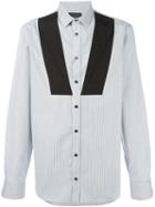 Alexander Mcqueen Lapel Detailed Shirt, Men's, Size: 15 1/2, White, Cotton