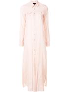 Diesel Black Gold Long Shirt Dress - Nude & Neutrals
