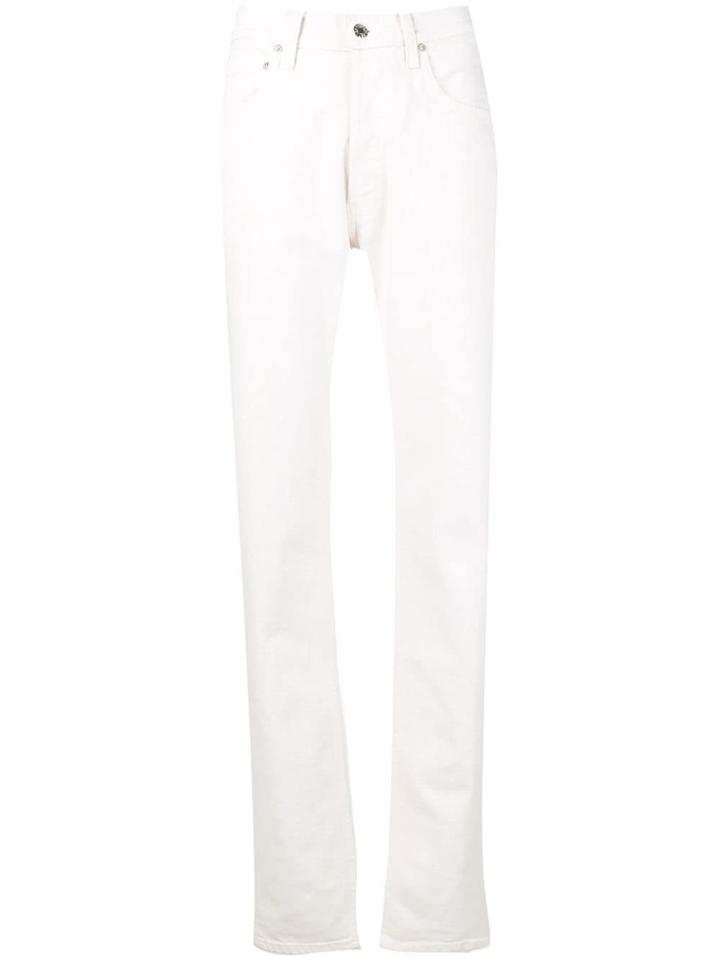 Helmut Lang Masculine Straight Leg Jeans - White