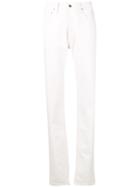 Helmut Lang Masculine Straight Leg Jeans - White