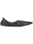 Marsèll Pointed Toe Loafers - Black