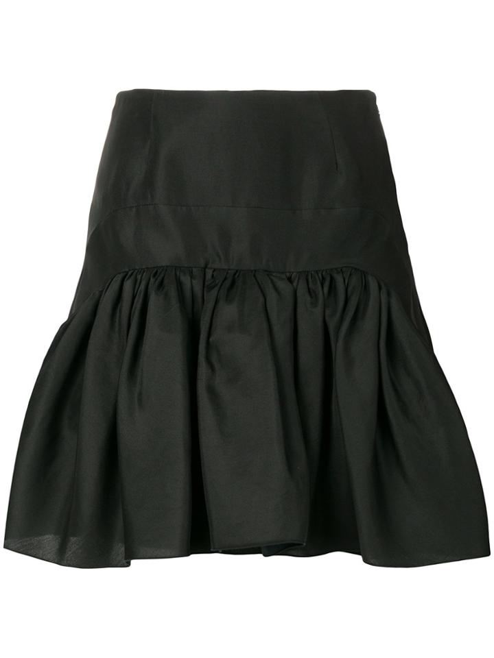 Antonio Berardi Flared Mini Skirt - Black