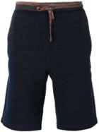 Missoni Chino Shorts, Men's, Size: Medium, Blue, Cotton