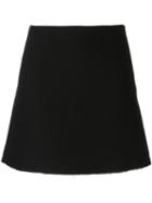 Marni A-line Skirt, Women's, Size: 42, Black, Silk/virgin Wool