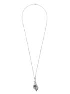 Fairfax & Roberts 18kt White Gold Diamond Lantern Necklace - Silver