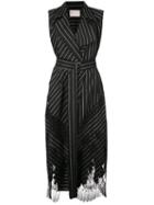 Jason Wu Collection Striped Blazer Dress - Black