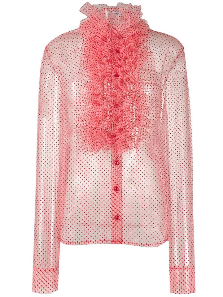 Palomo Spain Blushing Faralaes Shirt - Red