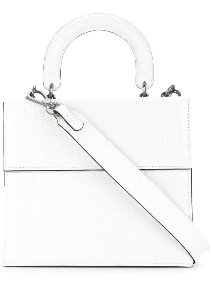0711 Bea Tote Bg - White