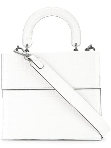 0711 Bea Tote Bg - White