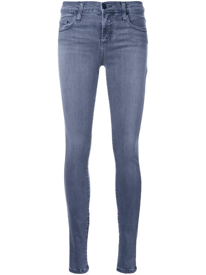 Nobody Denim Geo Skinny Jeans, Women's, Size: 28, Grey, Cotton/spandex/elastane/rayon/modal