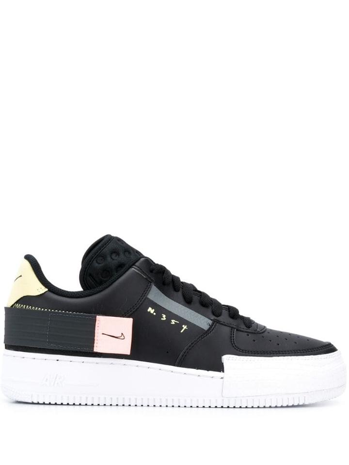 Nike Nike Air Force 1 Type Sneakers - Black
