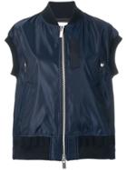 Sacai Zipped-up Vest Jacket - Blue