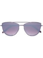 Garrett Leight Zephyr Sunglasses - Pink & Purple