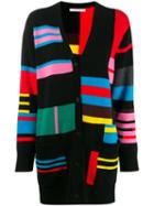 Chinti & Parker Colour Block Cardigan - Black