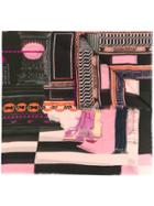 Temperley London Obelisk Printed Scarf - Pink