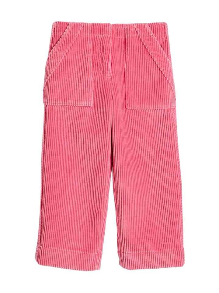 Burberry Kids Teen Corduroy Wide-leg Trousers - Pink