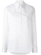 Mm6 Maison Margiela - Poplin Pointed Collar Shirt - Women - Cotton - 42, White, Cotton