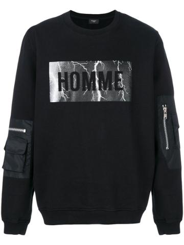 Not Guilty Homme Homme Ray Sweatshirt - Black