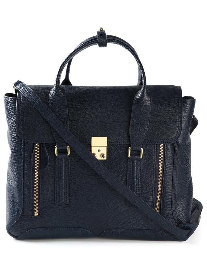 3.1 Phillip Lim Medium 'pashli' Shoulder Bag, Women's, Blue, Calf Leather