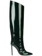 Alexandre Vauthier Pointed High Heel Boots - Green