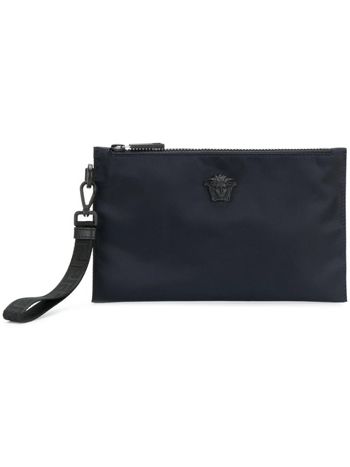 Versace Palazzo Medusa Clutch Bag - Blue