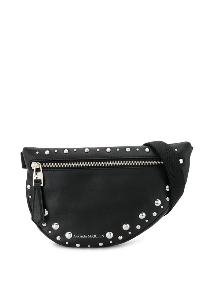 Alexander Mcqueen Studded Belt Bag - Black