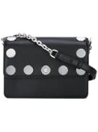 Michael Michael Kors - Studded Shoulder Bag - Women - Leather - One Size, Black, Leather