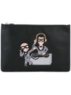 Dolce & Gabbana - Dj Clutch Bag - Men - Calf Leather - One Size, Black, Calf Leather