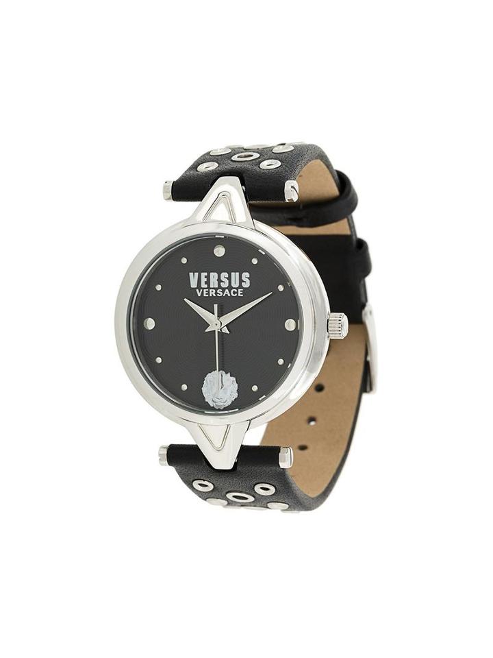 Versus Round Shape Watch, Women's, Black