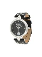 Versus Round Shape Watch, Women's, Black