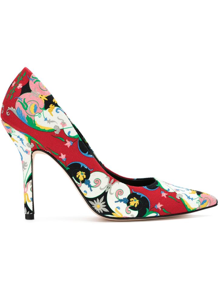 Reinaldo Lourenço Printed Pumps - Multicolour