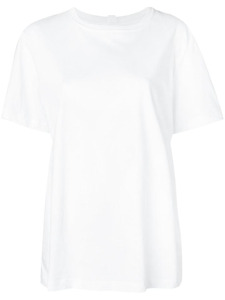 Helmut Lang Back Print T-shirt - White