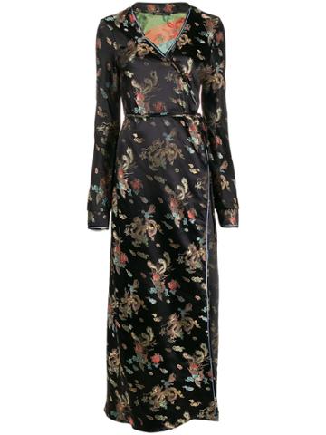 Htc Los Angeles Long Erin Dress - Black
