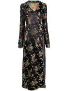 Htc Los Angeles Long Erin Dress - Black