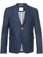 Thom Browne Unconstructed High Armhole Single Breasted Sport Coat In