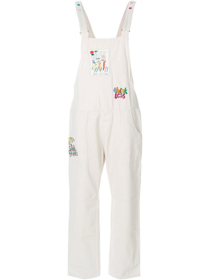 Mira Mikati Patch Jumpsuit - Nude & Neutrals