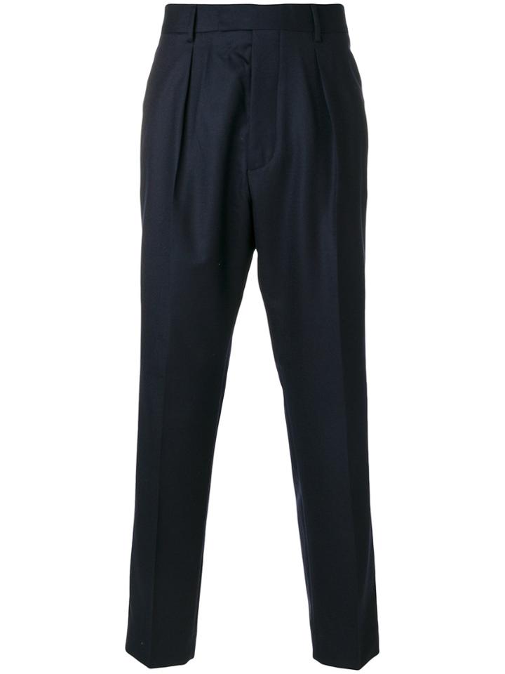 Officine Generale Baggy Trousers - Blue