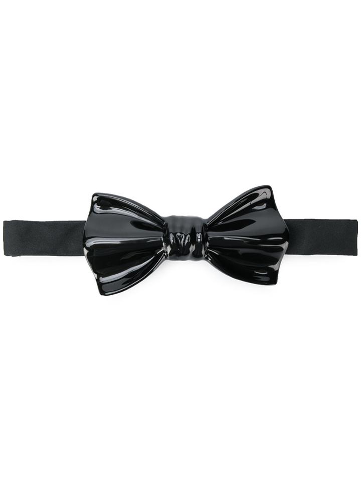 Cor Sine Labe Doli Ceramic Bow Tie - Black
