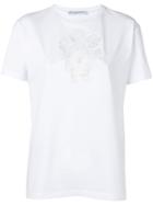 Ermanno Scervino Embroidered Flower T-shirt - White