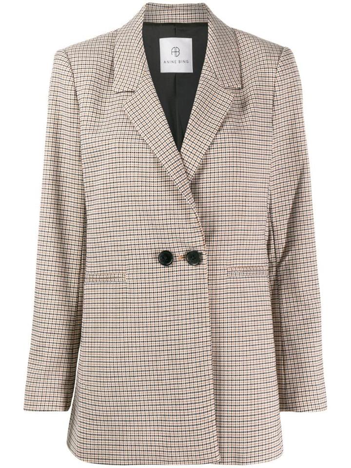Anine Bing Madeleine Blazer - Brown