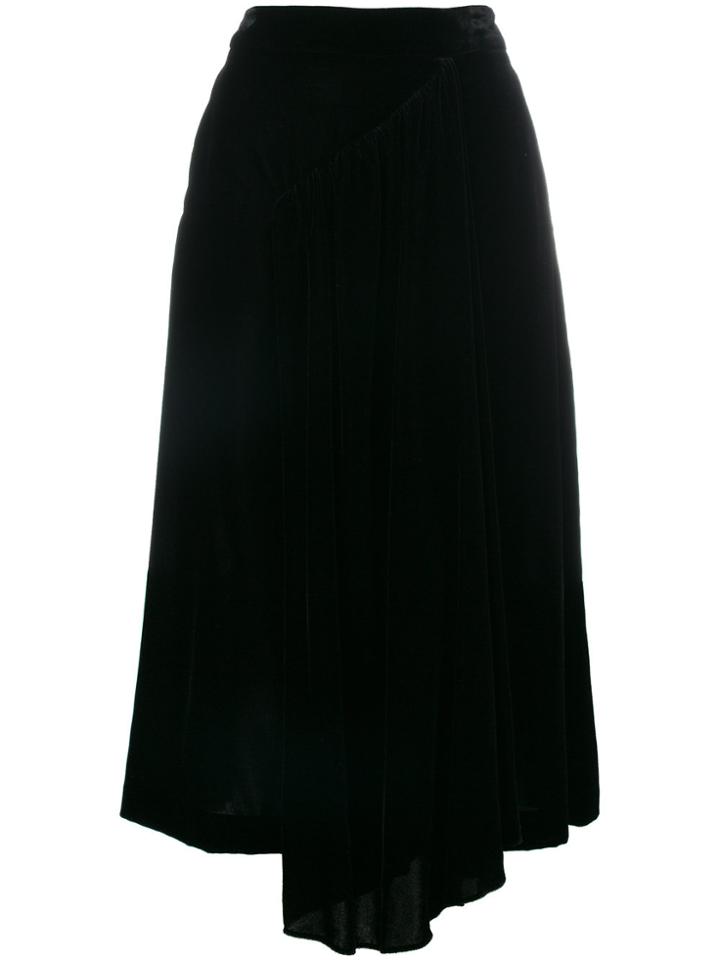 Simone Rocha Velvet Skirt - Black