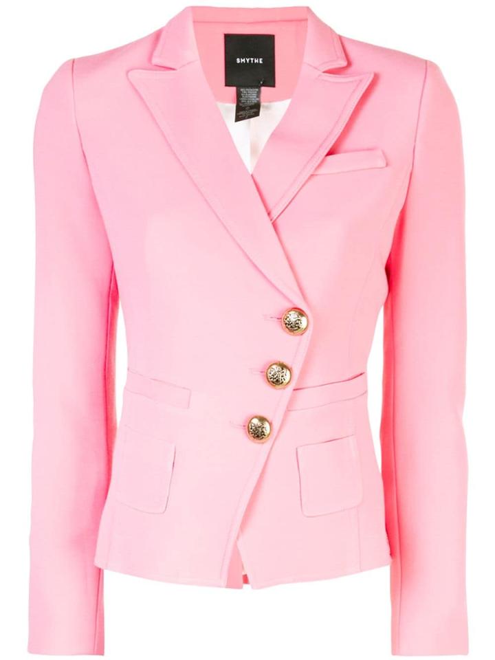 Smythe Classic Fitted Blazer - Pink