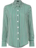 Joseph Striped Shirt - Green