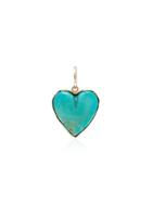 Jacquie Aiche Heart-shape Pendant Charm - Gold