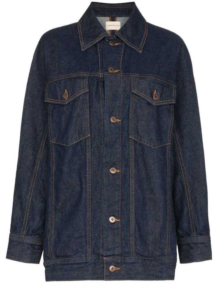 Simon Miller Quinby Denim Jacket - Blue