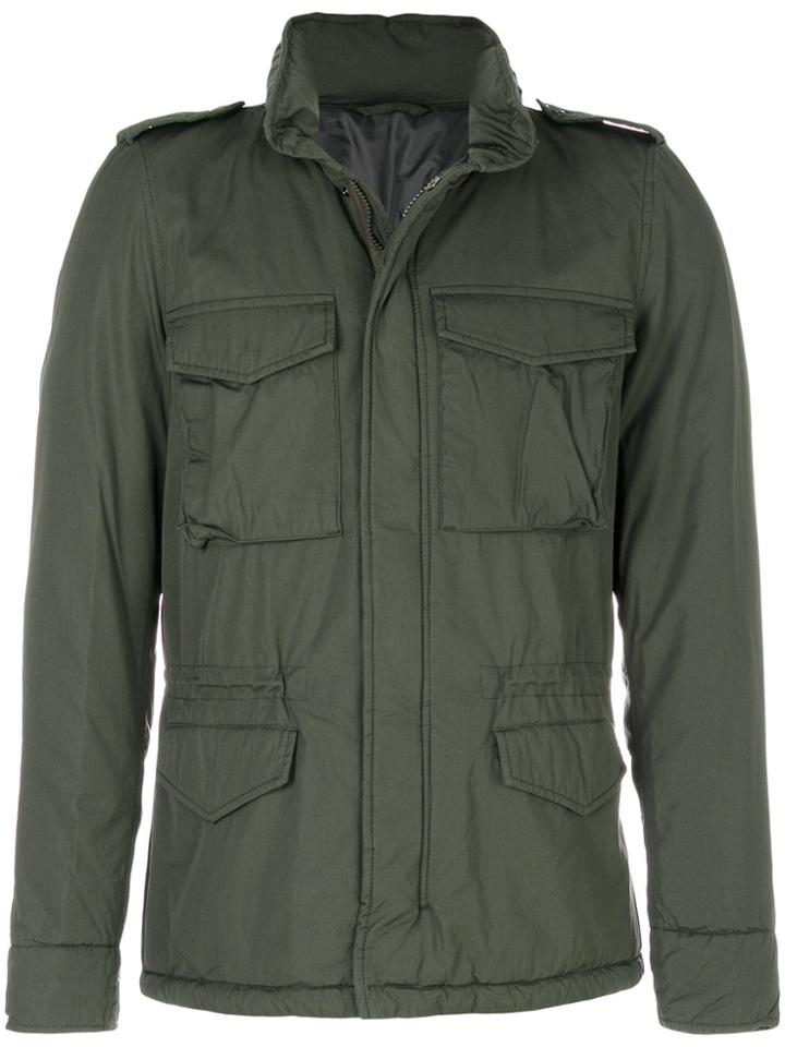 Aspesi Zipped Fitted Jacket - Green