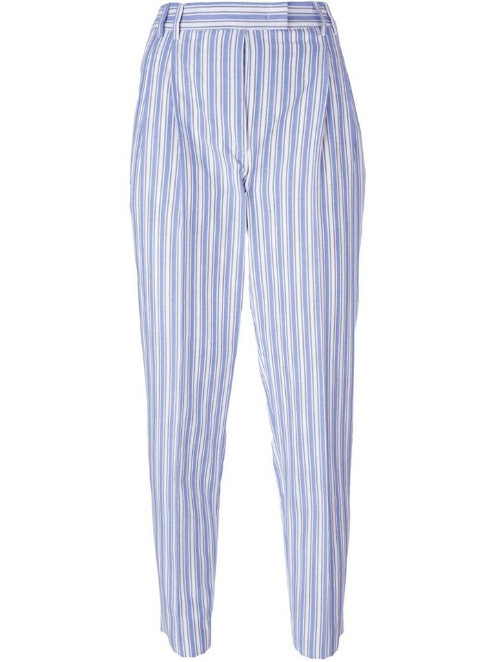 Alberto Biani Stripe Pegged Trousers